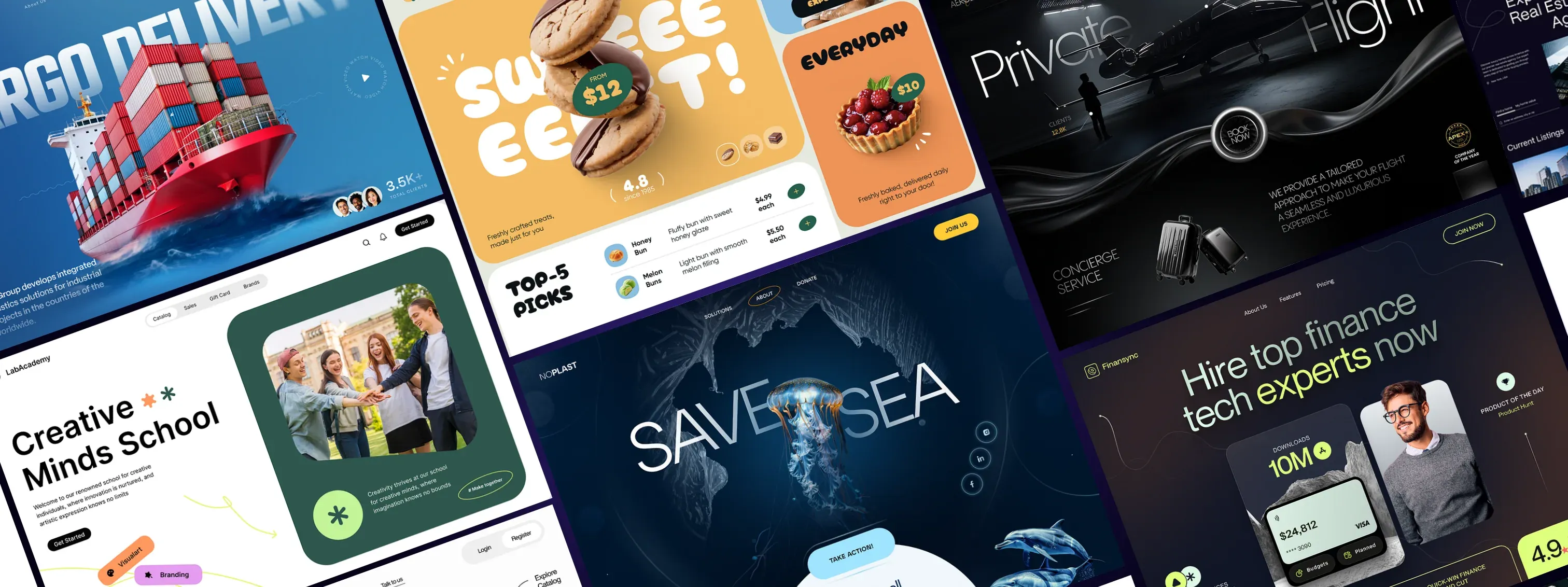 Website portfolio examples
